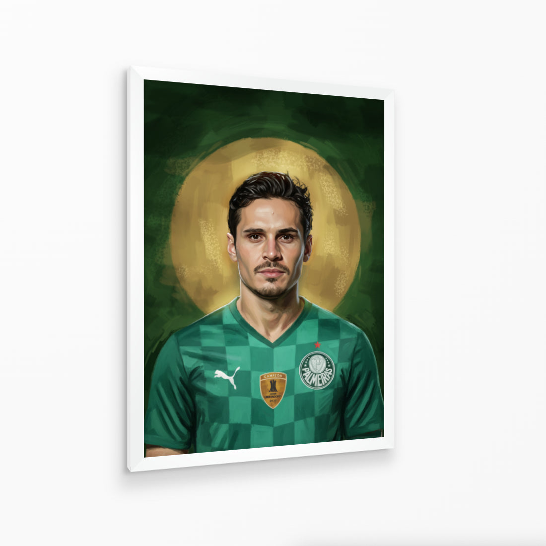 Quadro Veiga: "O Maestro do Allianz"